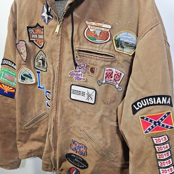 Vintage carhartt tan coat - Picture 2 of 8